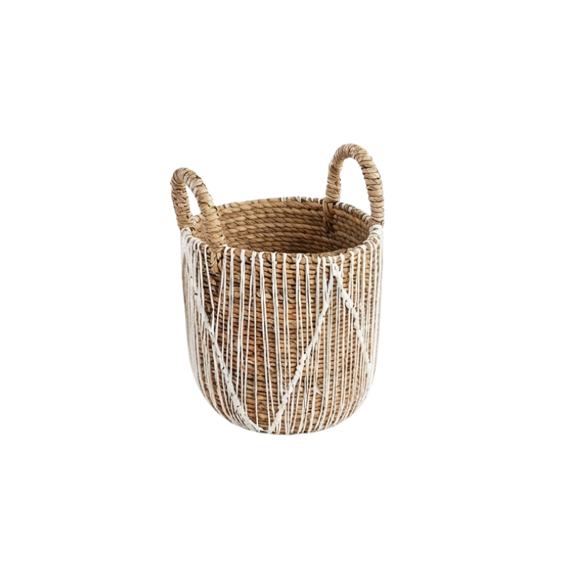 Macrame Tall Basket