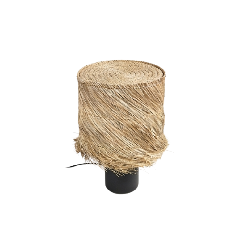Raffia Table Lamp