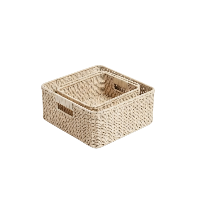 Nested Rattan Set