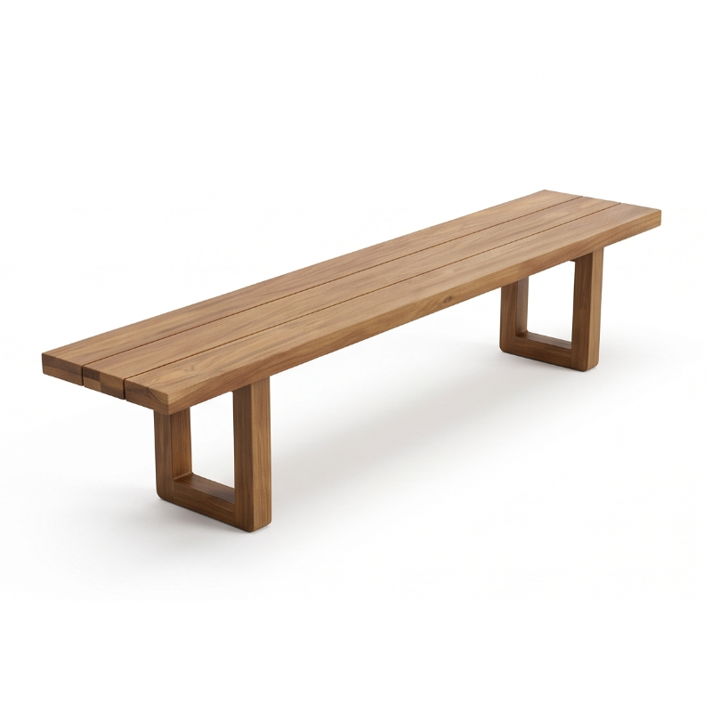 Natsuki Wooden Bench