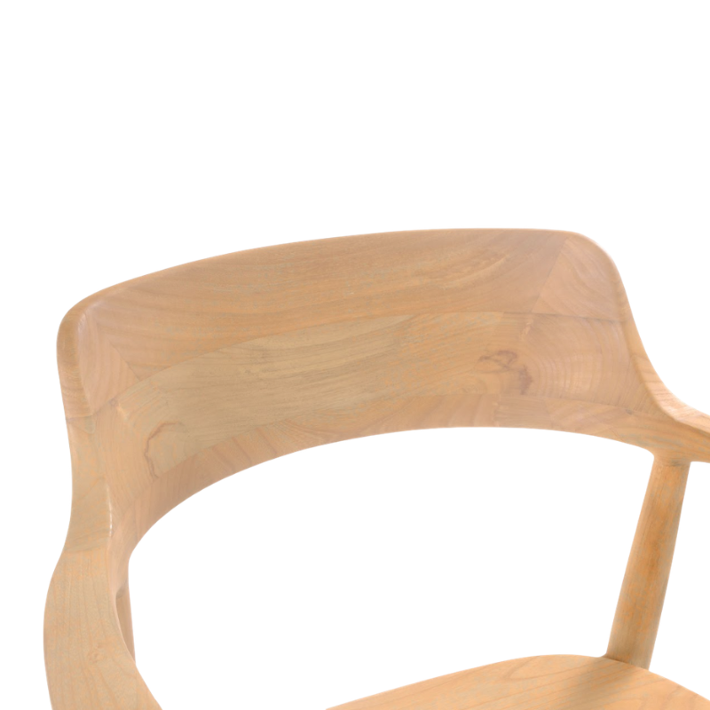 Mikuna Teak Bar Chair
