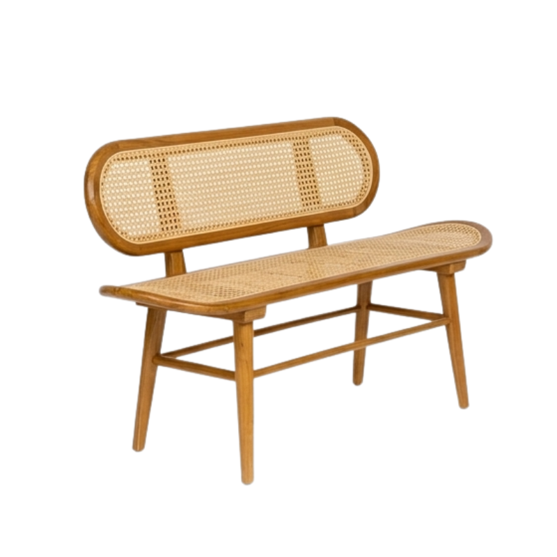 Adelide Bench With Back