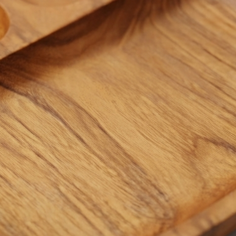 Square Wooden Plate Square Wooden Plate