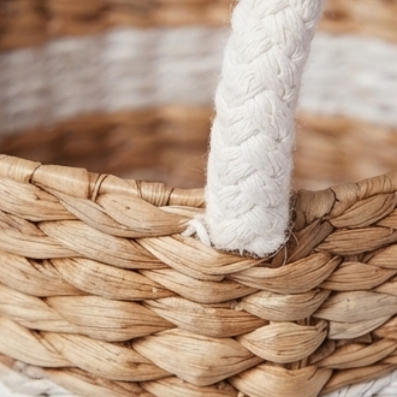 White Top Basket