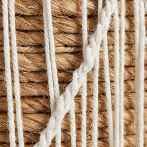 Macrame Tall Basket
