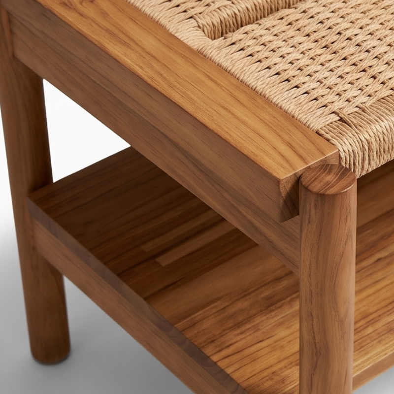 Aoi Wooden Bench
