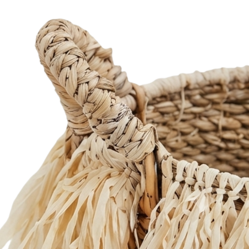 Round Sisal Fringe