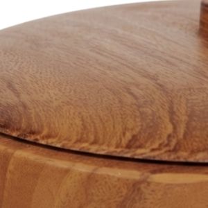 Wooden Bowl with Lid