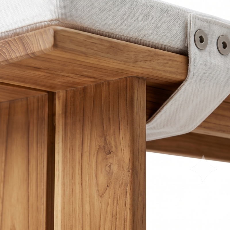 Kaede Wooden Bench