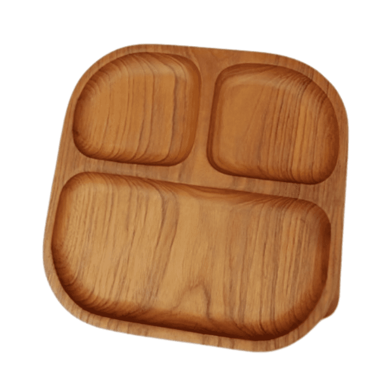 Square Wooden Plate Square Wooden Plate