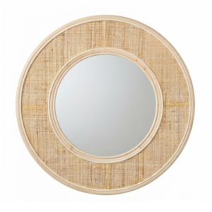 Coco Rattan Mirror