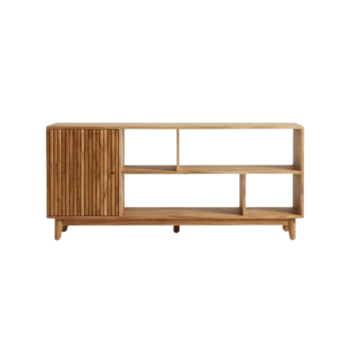 George 1 Door Bookcase