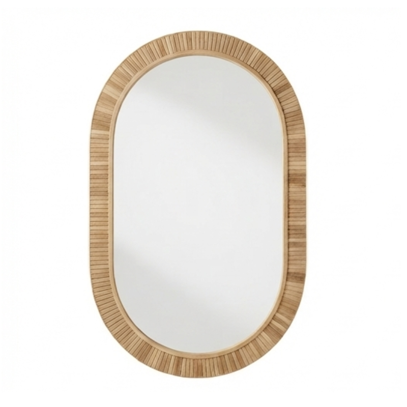 Matt Oval Mirror