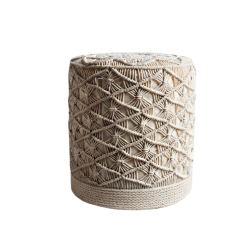 Tube Stool White