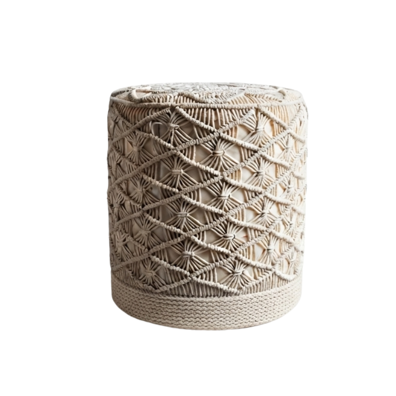 Tube Stool White