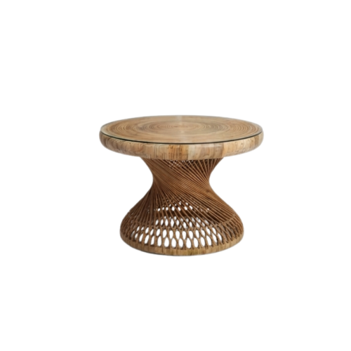 Rattan Side Table