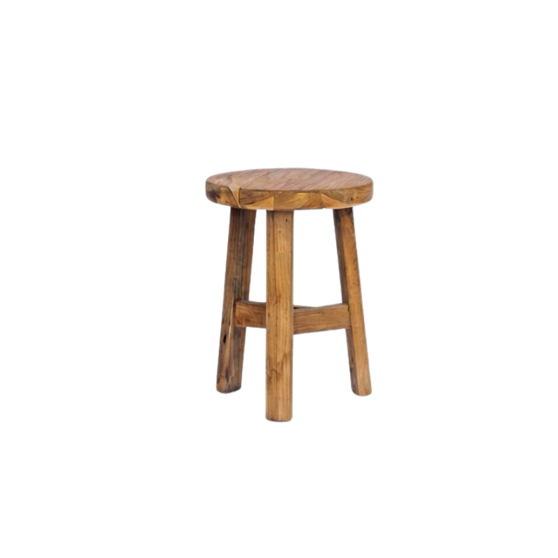 Rect Stool Round