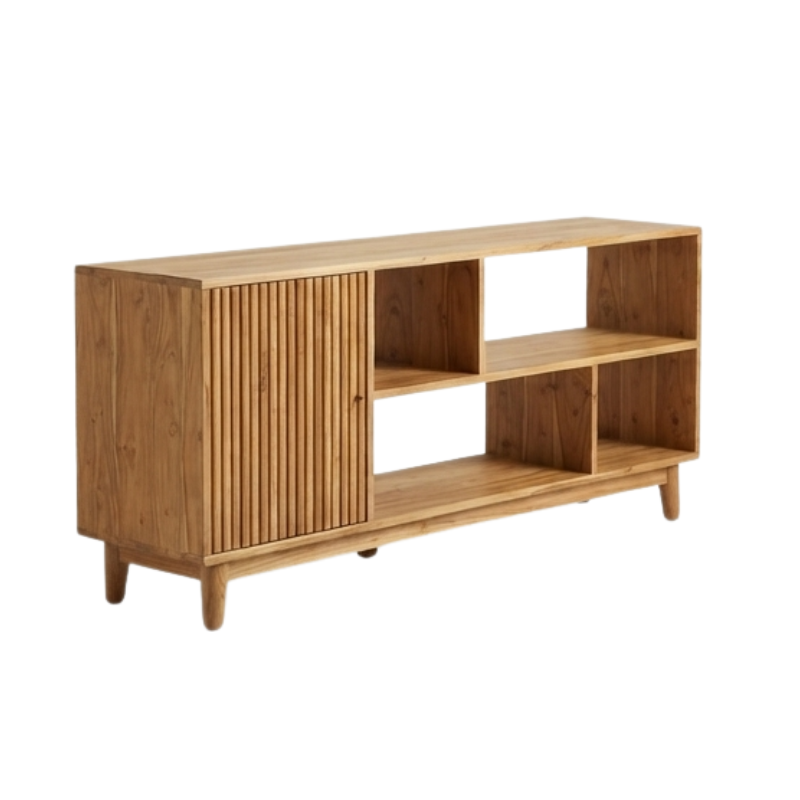 George 1 Door Bookcase
