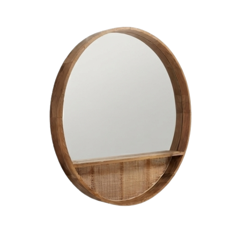 Dress Round Mirror