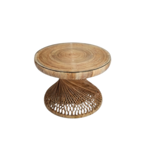 Rattan Side Table