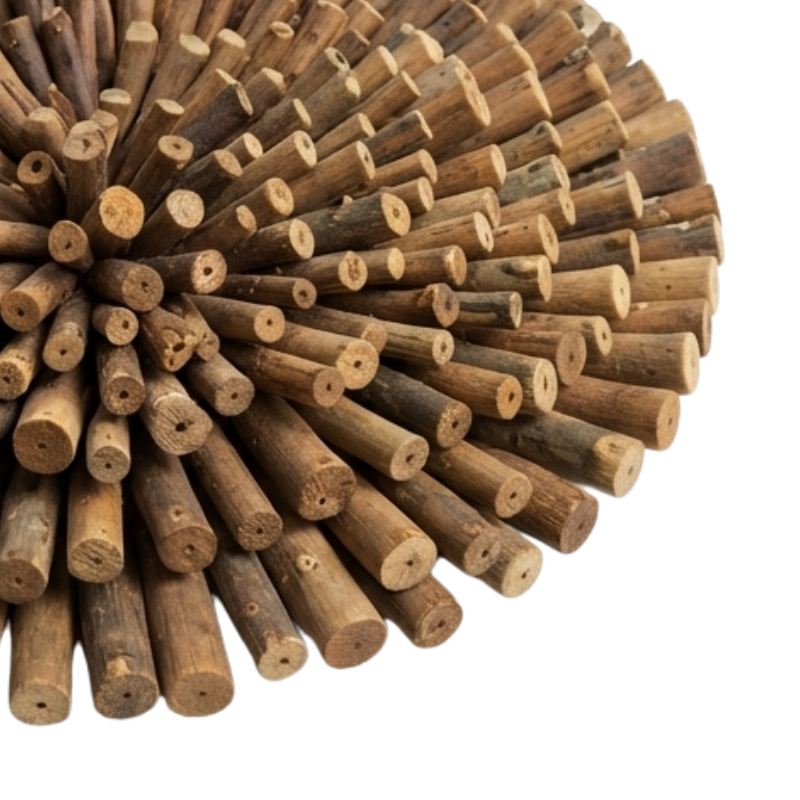 Round Drift Wall Decor