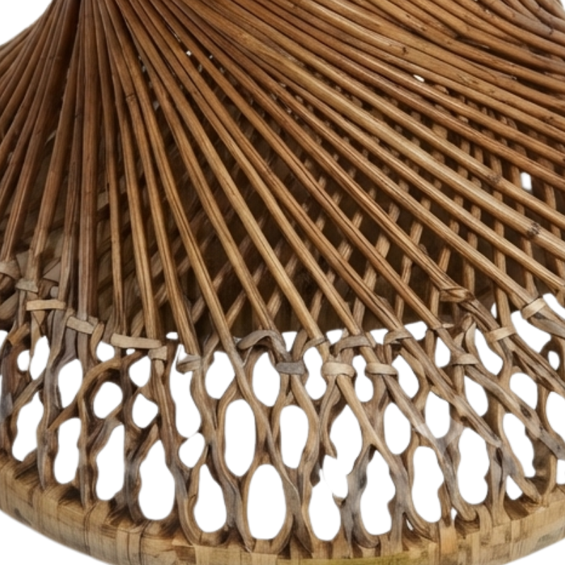 Rattan Side Table