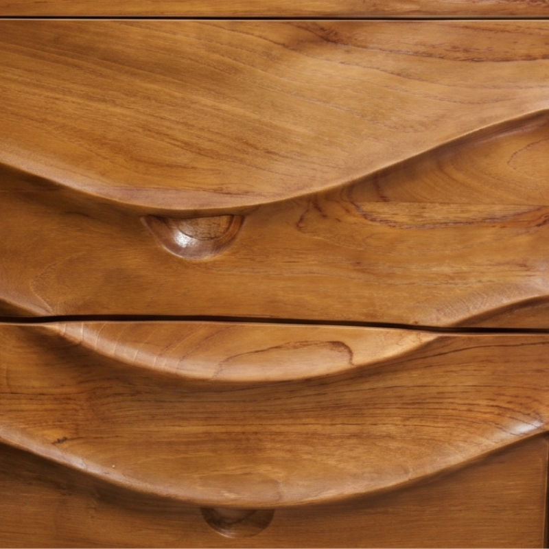 Wave Teak Dresser Wave Teak Dresser